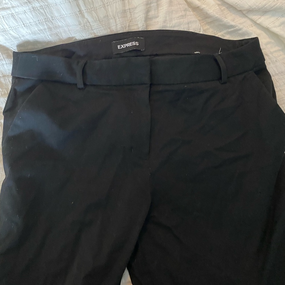 Express Dress Pants for Work Columnist Ankle Mid-rise Stretch